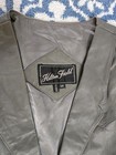 Vintage Hilton Field Genuine Leather Vest Made In Korea