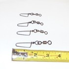 50 Fishing Lure Rolling Swivel Coastlock Snap Stainless Steel 1 0-4 0 99-198lbs