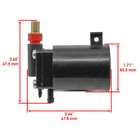 Fuel Primer Choke Solenoid For Omc Johnson Evinrude 90hp 90 Hp 1984-1998