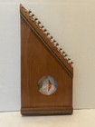 Vintage Handmade Zither String Instrument Harp Arp Magica Mexico 15 Chords