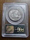1956 Franklin Silver Half Dollar Ms66 Fbl Pcgs   Cac Green Bean Ogh Old Holder