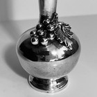 Antique Coin Silver Bud Vase   90  Pure Silver Circa 1850   85 Grams   6 Inches