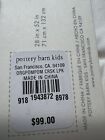 Pottery Barn Kids Pom-pom Crib Skirt Pink white