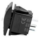 Spdt Waterproof 20a 12 24vdc Momentary Rocker Switch  on -off- on  Usa Seller   
