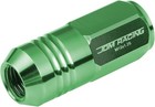 Dna Motoring 20pcs M12x1 25 Aluminum Lug Nuts 19mm Hex Closed End Green Socket