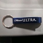 10 Pc Lot New Michelob Ultra Beer Key Chain Bottle Opener Metal Blue Vintage