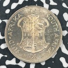 1952 South Africa 2 Shillings Lot f7847 Silver  Proof 