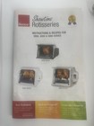 Ronco Showtime Rotisserie 5000 Gray 1250w Electric Countertop Oven Timer Manual