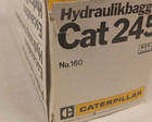 Vintage Nzg No  160 Caterpillar Cat 245 Hydraulic Excavator 1 50 West Germany