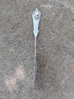 Albert Coles Coin Silver Medallion Twist Handle Butter Knife Not Sterling