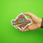 1996 Mlb World Series Logo Jersey Sleeve Patch Atlanta Braves New York Yankees