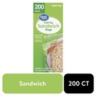 Great Value Fold Top Sandwich Bags  200 Count