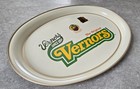 Vtg Vernors Ginger Ale Detroit Advertising Woody Tin Sign Drink Bar Serving Tray
