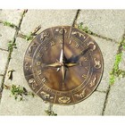 Garden Sundials  Brass Constellations Sundial  Decorative Size 12 