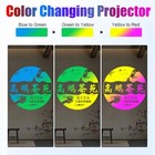 50w Automatic Color Changing Professional Gobo Projector Store Logo Projection