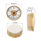 3 1  80mm Quartz Roman Clock Insert Fit 75mm 3  Gold Style 18