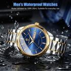 Waterproof Men Watch Stainless Steel Quartz Luminous Classic Business Wristwatch
