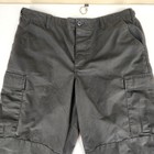 Tru-spec Bdu Cargo Pants Mens Large Regular Black Ripstop Tactical Button Fly