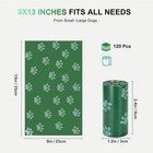 120pcs Thick Dog Poop Bags Rolls  Leak-proof Poop Bags For Dog And Cats Litter 