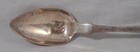 Antique J  Hollister Pure Coin Silver Spoon Julius