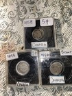 Canada 5 Cents Lot 1858 1886 1898 Silver