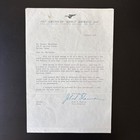 Pan American-grace Airways Letter To Benarr Macfadden From Vp John T  Shannon