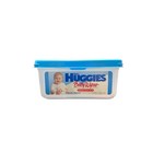 Huggies Vintage Baby Wipes Tub- Plastic Container Refillable 90   s  Blue Top 1992