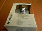 New In Box Franklin Brass Jamestown Double Robe Hook Polished Chrome