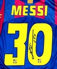 Lionel Messi Signed Barcelona 04 05 Home Ucl  30 Jersey shirt - Coa - read Desc 