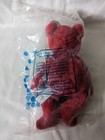 Avon Cody The Bear Plush Stuffed Animal Red Vintage 1999 Toy Full O Beans
