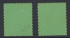 Bermuda Stamps 1951-1953 10 - Green  Red green Perf 13 Set Sg119e 119f Cv   110