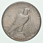  1  Au 1926-s Peace Silver Dollar 90  - Almost Unc - San Francisco Mint