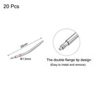 23mm Curved Spring Bar Pins 1 5mm Dia Stainless Steel Watch Band Link Pin 20pcs