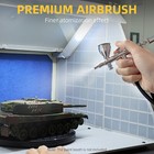 Ophir 0 35mm Premium Airbrush Kit Dual-action Air Brush For Elite Model Artisans
