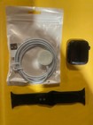 Apple Series 7 45mm A2474 Watch Gps Only Black black With S m Sized Black Band