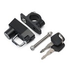 For Kawasaki Z750s Z800 Z900 Klr650 Versys-x 300 7 8  Handlebar bar Helmet Lock