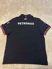 Mercedes Amg Petronas Formula One Team Polo Shirt Mens Xxl Black