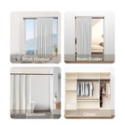 Shower Curtain Rod  1  Diameter Heavy Duty Tension Shower Rod