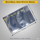 100 X Anti Static Shielding Esd Bags 3  X 5  Zip Reclosable Seal 3 X 5