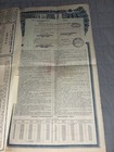 1913 Chinese Republic 5  Gold Loan   20 Lung-tsing-u-hai Railway Bond   Coupons