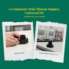 Ibc Outlet Size Reducer Anti-corrosion Tank Fitting Lightweight