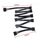 15pin Sata 1 Male To 10 Female Splitter Hard Drive Hdd Ssd Power Adapter Cable