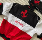 Racing Jacket Vintage Embroidery Bomber Themed Racing Merch Unisex Men And Women