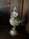 Antique 19th Century Indo Persian Brass Owl Figure
