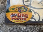 Vtg Crayola Color Wonder Poster Rare Htf Collectible New Binney And Smith Bears