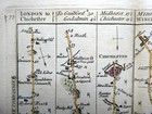 Surrey Sussex Hampshire Road Map By Carington Bowles C1782 Genuine Antique