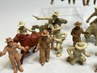 Marx Original 60mm Wild West Cowboys Horses Western Figures