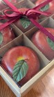 Vintage Bombay Company Set Of Nine Apple Candles Boxed New Old Stock