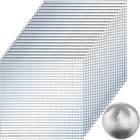 36000 Pieces Mirror Mosaic Tiles  5 X 5 Mm Self Adhesive Mirror Stickers