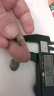 Chanel Button 16 Mm Light Gold Tone 